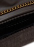细节 - 点击放大 - KURT GEIGER - Kensington East West Crocodile Suede Bag