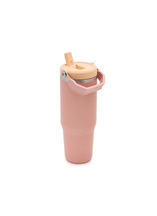 细节 –点击放大 - STANLEY - The IceFlow™ Flip Straw 2.0 Tumbler 30oz — Peach Rose