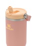 细节 –点击放大 - STANLEY - The IceFlow™ Flip Straw 2.0 Tumbler 30oz — Peach Rose