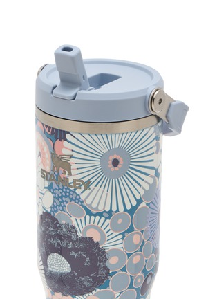 细节 –点击放大 - STANLEY - The IceFlow™ Flip Straw 2.0 Tumbler 30oz — Blue Dream Wildflower