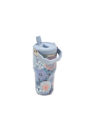 细节 –点击放大 - STANLEY - The IceFlow™ Flip Straw 2.0 Tumbler 20oz — Blue Dream Wildflower