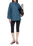 模特儿示范图 - 点击放大 - R2W - Mael High Neck Denim Jacket