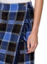  - GUEST IN RESIDENCE - TARTAN 格纹流苏围裹中长半身裙