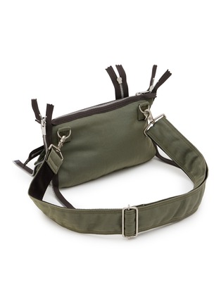 细节 - 点击放大 - Y'S - Mini Zip Leather Shoulder Bag