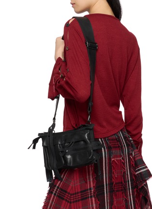 正面 -点击放大 - Y'S - Mini Zip Leather Shoulder Bag