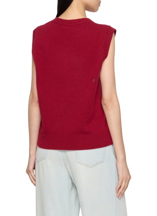 背面 - 点击放大 - CHINTI & PARKER - X Peanuts Snoopy Intarsia Hand Embroidered Knit Tank