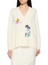 首图 - 点击放大 - CHINTI & PARKER - X Peanuts Snoopy Hand Embroidered Knit Cardigan