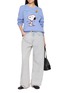 模特儿示范图 - 点击放大 - CHINTI & PARKER - X Peanuts Snoopy Hand Embroidered Knit Sweater