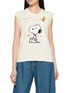 首图 - 点击放大 - CHINTI & PARKER - X Peanuts Snoopy Intarsia Hand Embroidered Knit Tank
