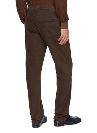 背面 - 点击放大 - BARMAS - Straight Leg Cotton Cashmere Stretch Pants