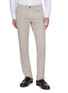首图 - 点击放大 - BARMAS - Carrot Leg Cotton Wool Stretch Pants