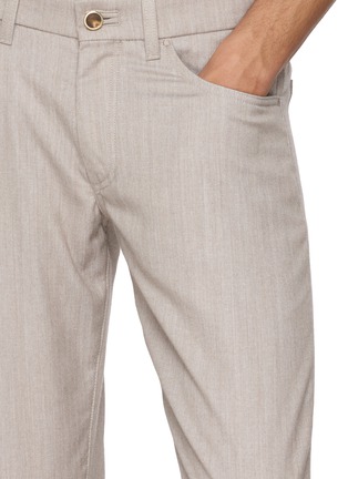  - BARMAS - Straight Leg Cotton Wool Pants