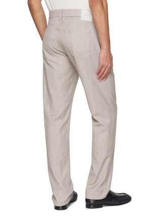 背面 - 点击放大 - BARMAS - Straight Leg Cotton Wool Pants