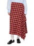 首图 - 点击放大 - EENK - Side Button Convertible Chequered Skirt