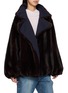 细节 - 点击放大 - EENK - Reversible Volume Collar Jacket