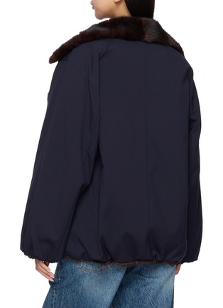 背面 - 点击放大 - EENK - Reversible Volume Collar Jacket
