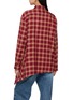 背面 - 点击放大 - EENK - Convertible Button Detail Chequered Shirt