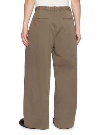 背面 - 点击放大 - AMOMENTO - Double Pleat Wide Leg Pants