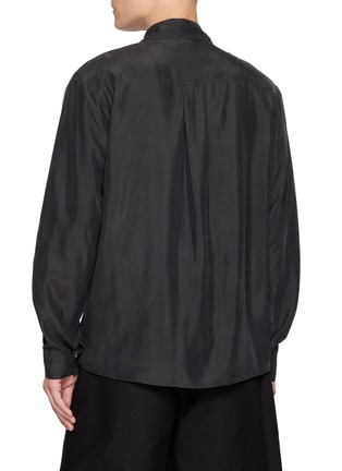 背面 - 点击放大 - AMOMENTO - Long Sleeve Cupro Shirt