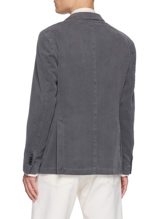 背面 - 点击放大 - EQUIL - Single Breasted Garment Dyed Cotton Cashmere Twill Blazer