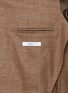  - EQUIL - Single Breasted Herringbone Blazer