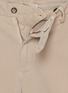 细节 - 点击放大 - EQUIL - Flat Front Cashmere Cotton Twill Pants