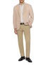 模特儿示范图 - 点击放大 - EQUIL - Single Breasted Garment Dyed Cotton Cashmere Twill Blazer