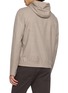 背面 - 点击放大 - EQUIL - Drawstring Zip Up Hooded Wool Jacket