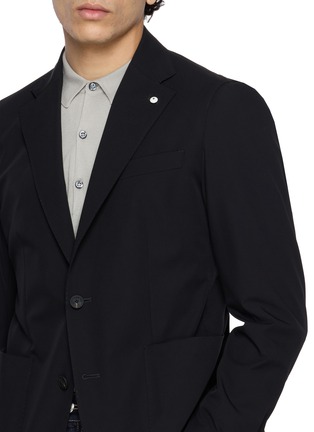 细节 - 点击放大 - EQUIL - Travel Patch Pocket Stretch Blazer