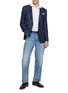 模特儿示范图 - 点击放大 - EQUIL - Single Breasted Notch Lapel Blazer