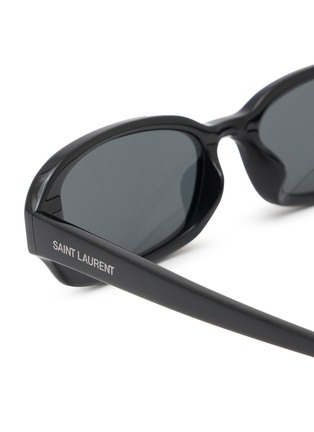 细节 - 点击放大 - SAINT LAURENT - Recycled Acetate Rectangular Sunglasses