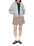 模特儿示范图 - 点击放大 - LACOSTE - Back Keyhole T-Shirt