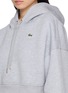  - LACOSTE - Oversized Cropped Hoodie