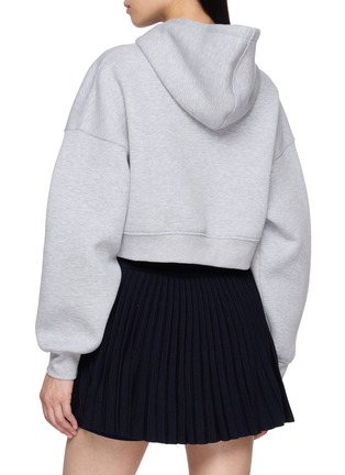 背面 - 点击放大 - LACOSTE - Oversized Cropped Hoodie
