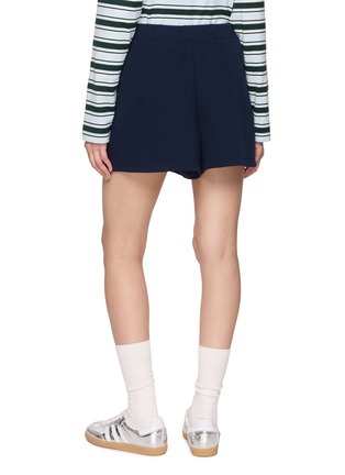 背面 - 点击放大 - LACOSTE - Pleated Drawstring Waist Mini Skirt