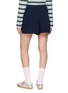 背面 - 点击放大 - LACOSTE - Pleated Drawstring Waist Mini Skirt
