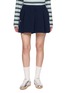 首图 - 点击放大 - LACOSTE - Pleated Drawstring Waist Mini Skirt