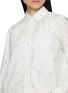  - LACOSTE - Logo Striped Cotton Shirt