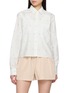 首图 - 点击放大 - LACOSTE - Logo Striped Cotton Shirt