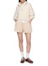 模特儿示范图 - 点击放大 - LACOSTE - Logo Striped Cotton Shirt