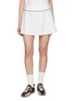 首图 - 点击放大 - LACOSTE - Contrast Piping Pleated Stretch Mini Skirt