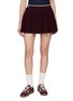 首图 - 点击放大 - LACOSTE - Logo Striped Waistband Pleated Mini Skirt
