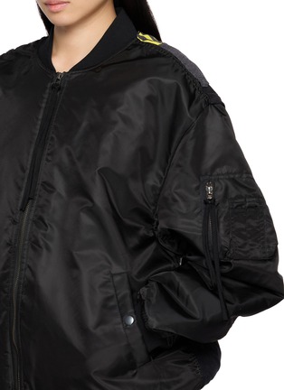  - DISCOVERED - Collage Band Tee Panel MA-1 Blouson