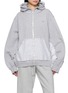首图 - 点击放大 - DISCOVERED - X Champion Stud Embellished Panel Sweat Hoodie