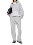 模特儿示范图 - 点击放大 - DISCOVERED - X Champion Stud Embellished Panel Sweat Hoodie
