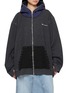 首图 - 点击放大 - DISCOVERED - X Champion Stud Embellished Panel Sweat Hoodie