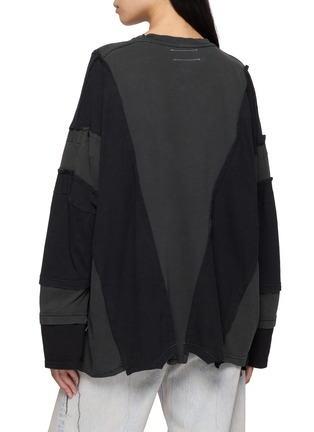 背面 - 点击放大 - DISCOVERED - Spliced Long Sleeve Band T-Shirt