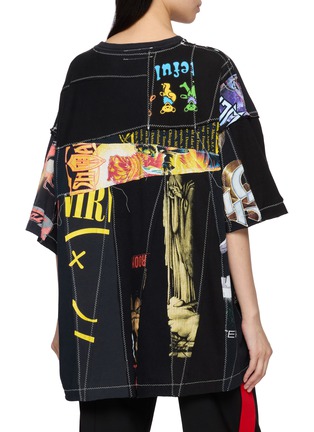 背面 - 点击放大 - DISCOVERED - Patchwork Band T-Shirt