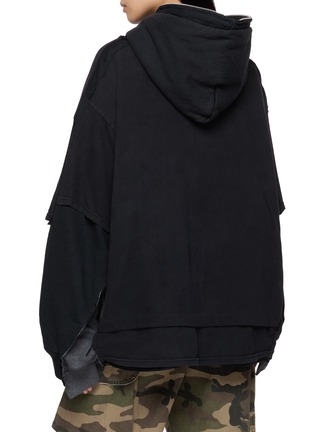 背面 - 点击放大 - DISCOVERED - Spliced Band T-Shirt Hoodie