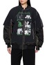 首图 - 点击放大 - DISCOVERED - Band Tee Layered MA-1 Blouson